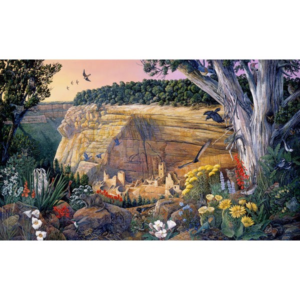 Mesa Verde, Colorado (517 Piece Wooden Jigsaw Puzzle) UK
