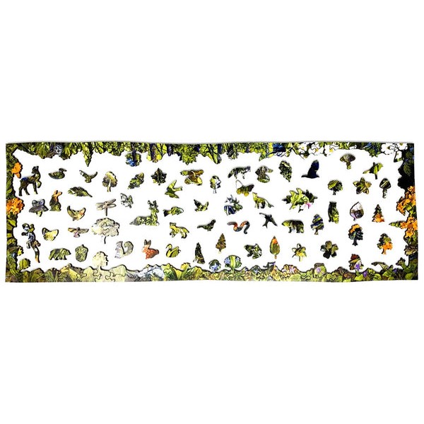 Great Smoky Mountains (262 Piece Wooden Jigsaw Puzzle) UK