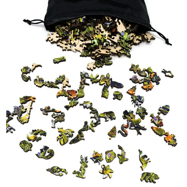 Great Smoky Mountains (262 Piece Wooden Jigsaw Puzzle) UK