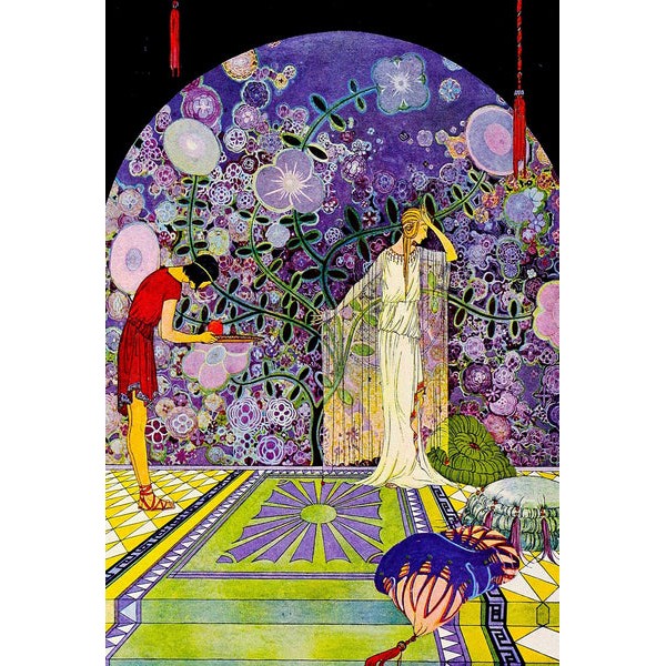 Art Deco Princess (From Tanglewood Tales) (367 Piece Wooden Jigsaw Puzzle) UK