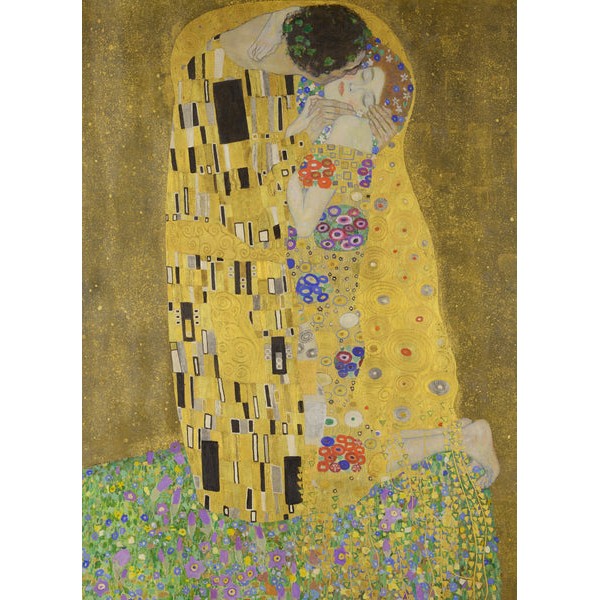 The Kiss by Gustav Klimt (371 Piece Wooden Jigsaw Puzzle) UK