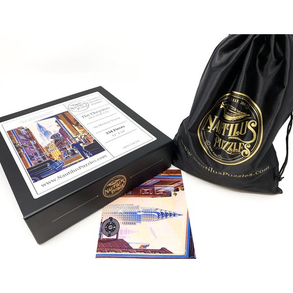 The Chryslers, New York City (334 Piece Wooden Jigsaw Puzzle) UK