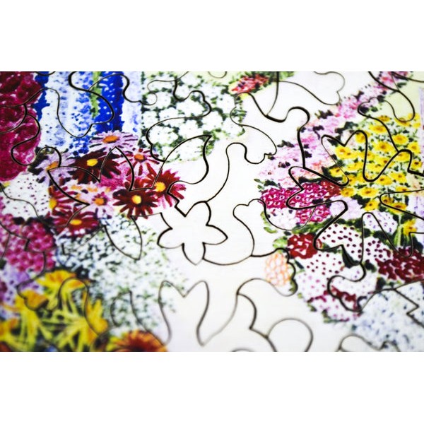 Gorgeous Cottage (47 Pieces) Mini Wooden Jigsaw Puzzle UK