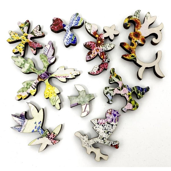 Gorgeous Cottage (47 Pieces) Mini Wooden Jigsaw Puzzle UK