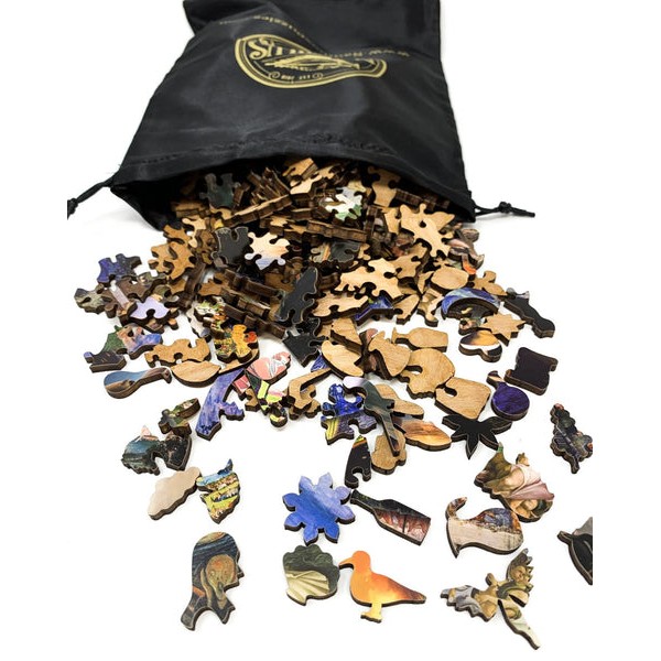 Great Paintings (366 Piece Wooden Jigsaw Puzzle) UK