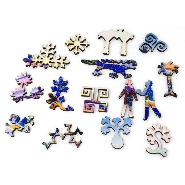 Parc Güell, Barcelona (410 Piece Wooden Jigsaw Puzzle) UK