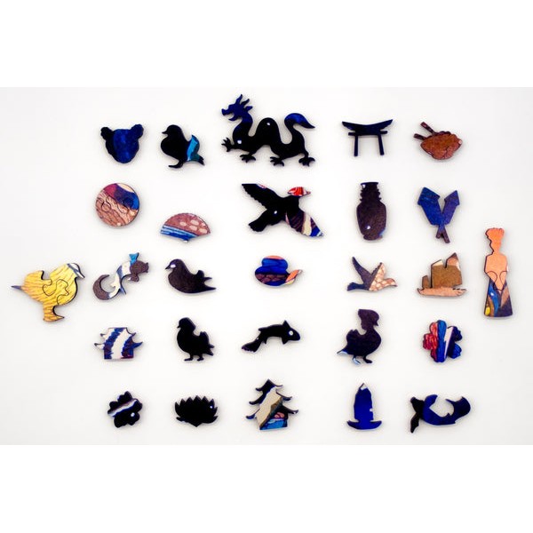 Mandarin Ducks (150 Piece Wooden Jigsaw Puzzle) UK