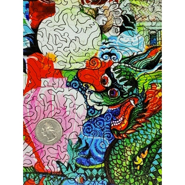Dragon Dreams (321 Piece Wooden Jigsaw Puzzle) UK