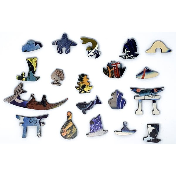 Views of Japan (400 Piece Wooden Jigsaw Puzzle) UK