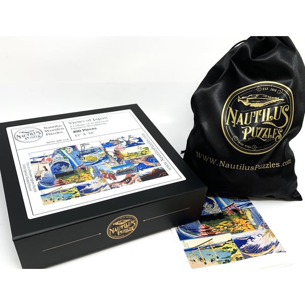 Views of Japan (400 Piece Wooden Jigsaw Puzzle) UK