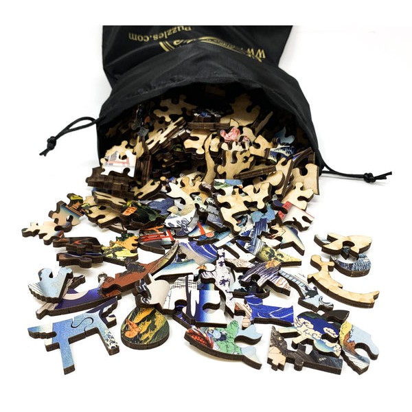 Views of Japan (400 Piece Wooden Jigsaw Puzzle) UK