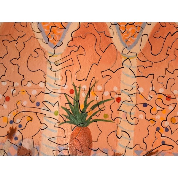 Dance of the Elephants (499 Piece Wooden Jigsaw Puzzle) UK