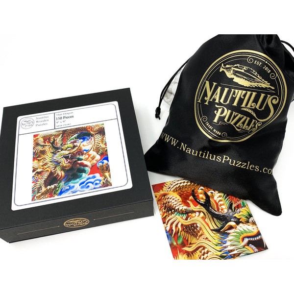 Thai Dragon (150 Piece Wooden Jigsaw Puzzle) UK