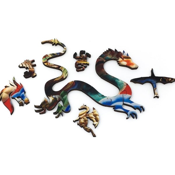 Thai Dragon (150 Piece Wooden Jigsaw Puzzle) UK