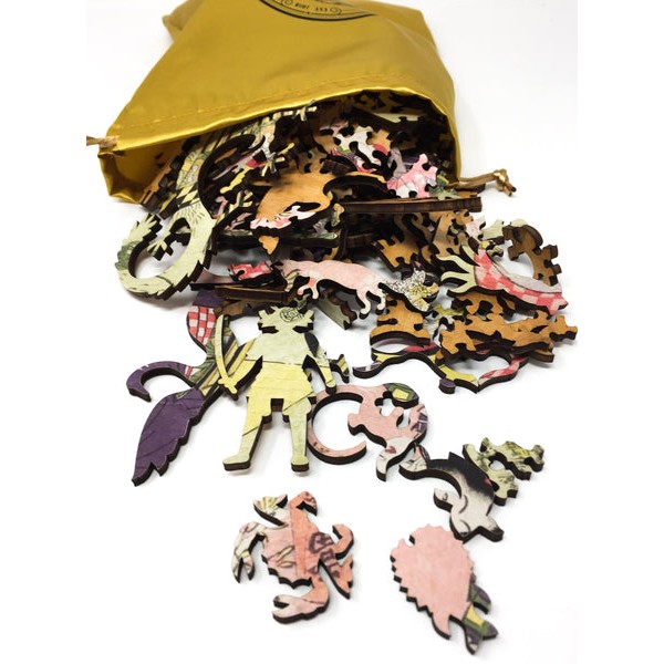 Cherry Blossoms in a Palace Garden in the Modern Style (Tôryû gotei sakura) - 302 Piece Wooden Jigsaw Puzzle UK