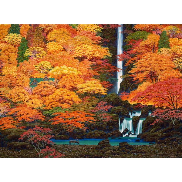 Autumn in Japan - 441 Piece Wooden Jigsaw Puzzle UK