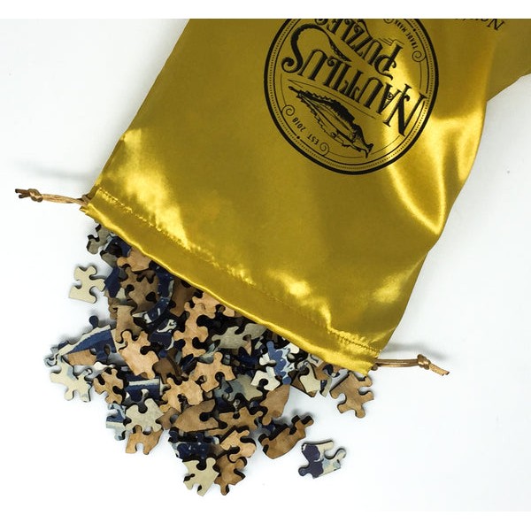 The Great Wave Off Kanagawa by Katsushika Hokusai (400 Piece Wooden Jigsaw Puzzle) UK